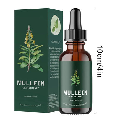 Mullein Leaf Extract Lung Support Drops – Respiratory Care 10ml