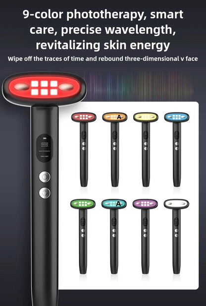 Eye Beauty Device With Long-Lasting Battery – 6-in-1 Multifunctional Eye Massager &amp; Brightening Tool