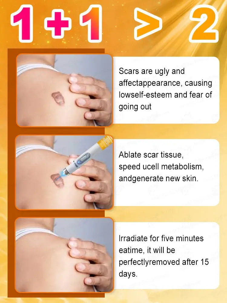 Laser Scar Removal Brush – Fast & Non-Electric Skin Rejuvenation Tool
