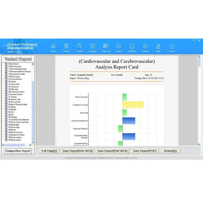Professional Sub-Health Detector – Body Scanner Analyzer