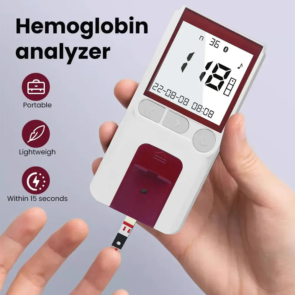 Rapid Hemoglobin Test Meter Kit – Accurate Blood Analysis
