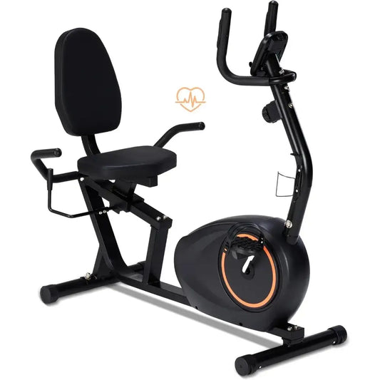 Recumbent Exercise Bike – 400LB Capacity, Quiet & Adjustable