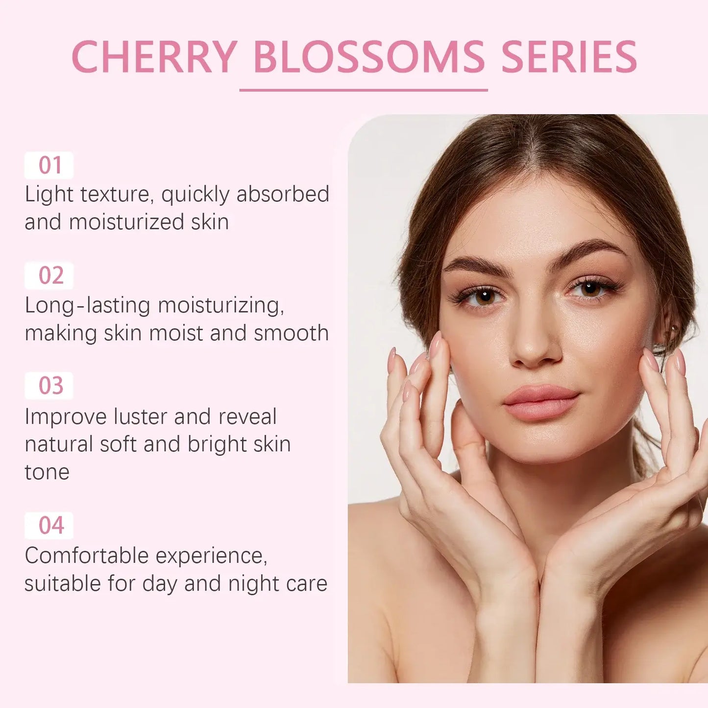 Sakura Skincare Set – Brightening & Anti-Wrinkle Face Kit