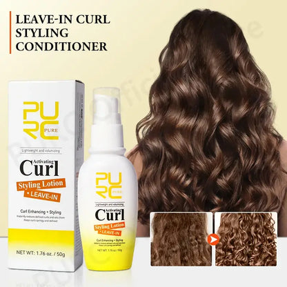 PURC Ginger Curl Lotion – Leave-In Conditioner for Curly Hair
