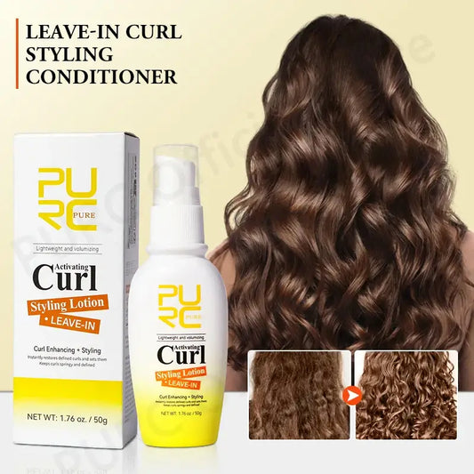 PURC Ginger Curl Lotion – Leave-In Conditioner for Curly Hair