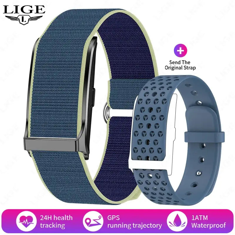 LIGE Smart Wristband – All-Day Health & Fitness Tracker