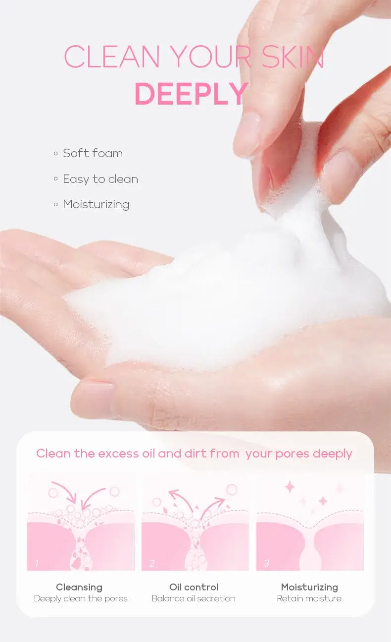 Vitamin C Facial Cleanser – Deep Clean & Moisturize