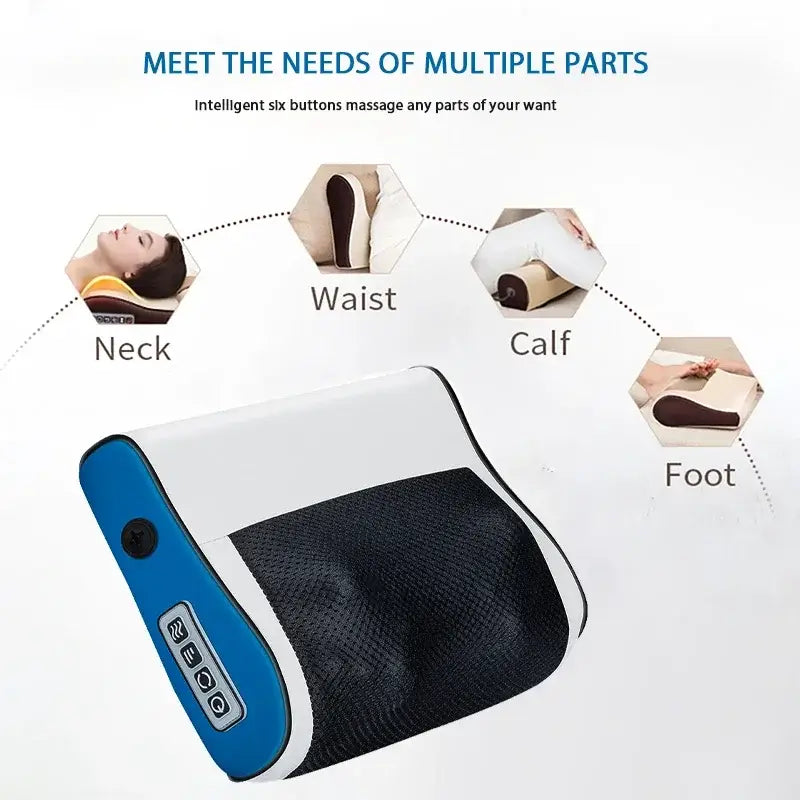 Multi-Functional Neck & Shoulder Massager with Heat Compression