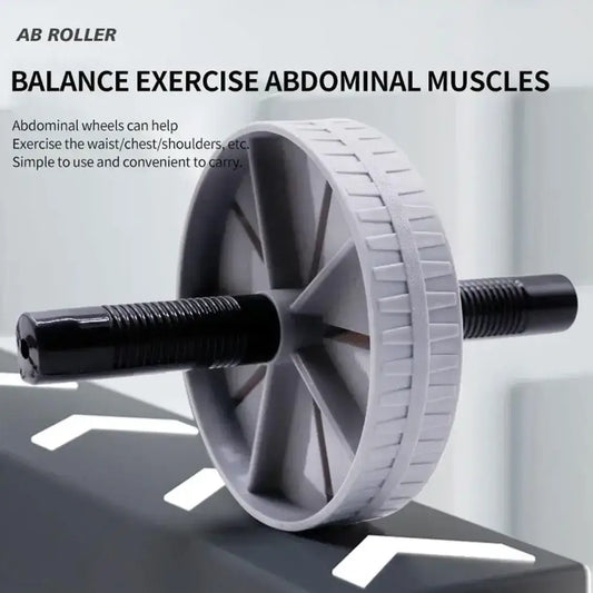 Silent Ab Roller – Core Strengthening Fitness Wheel