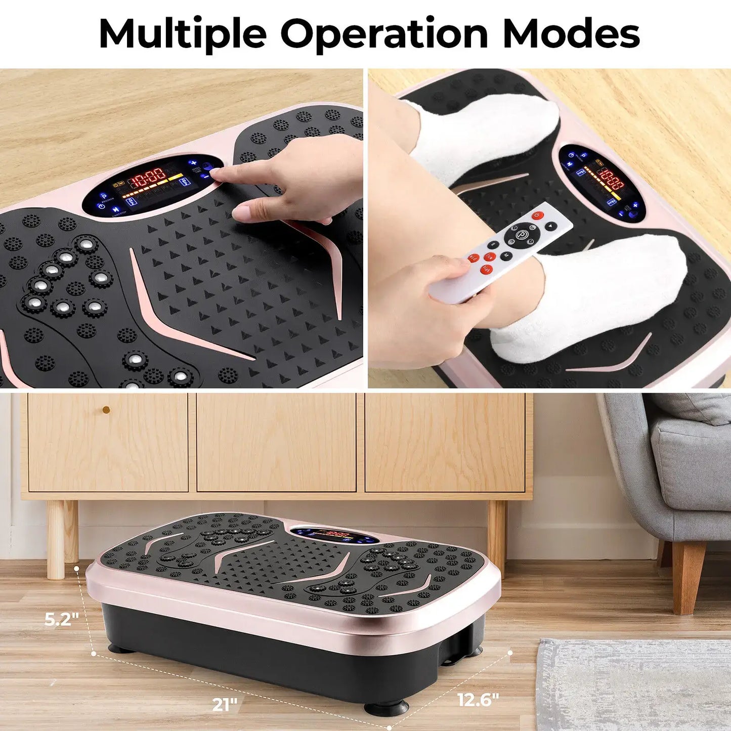 Vibration Plate Machine – Full Body Workout & Lymphatic Drainage