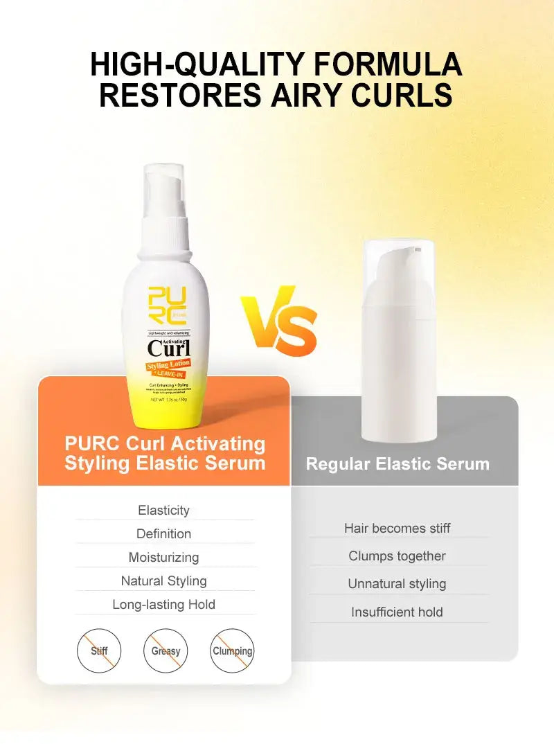 PURC Ginger Curl Lotion – Leave-In Conditioner for Curly Hair