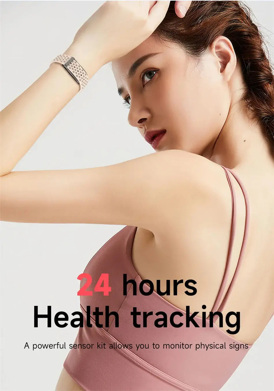 LIGE Smart Wristband – All-Day Health & Fitness Tracker