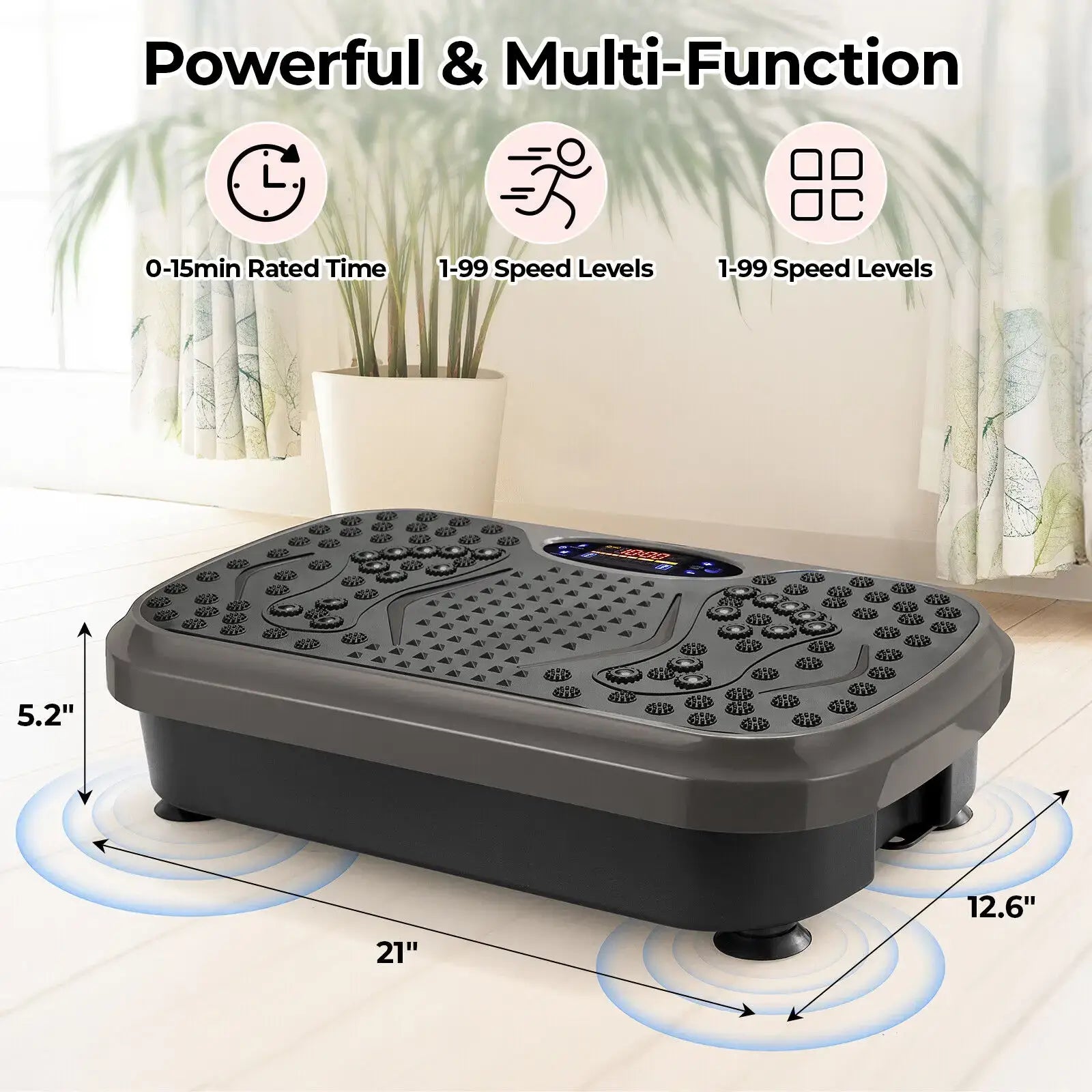 Vibration Plate Machine – Full Body Workout & Lymphatic Drainage