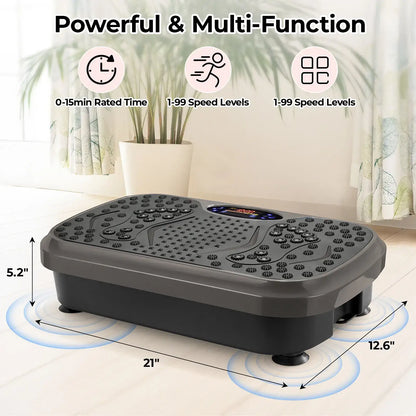 Vibration Plate Machine – Full Body Workout & Lymphatic Drainage