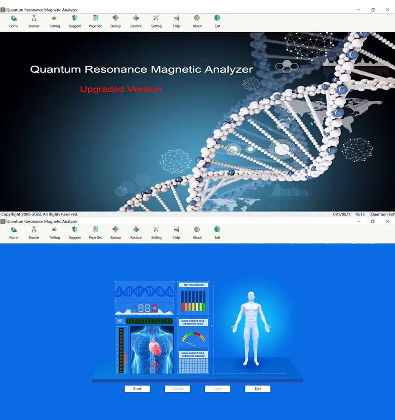 Professional Sub-Health Detector – Body Scanner Analyzer