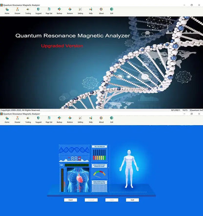 Professional Sub-Health Detector – Body Scanner Analyzer