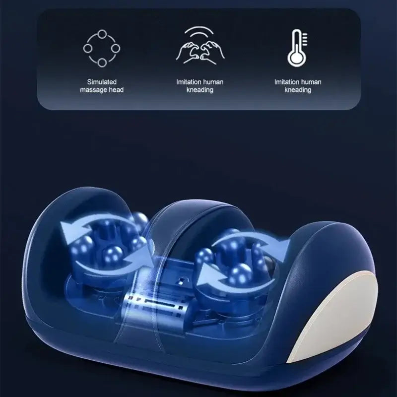 Extra Large Electric Foot & Leg Massager – Heat & Deep Kneading