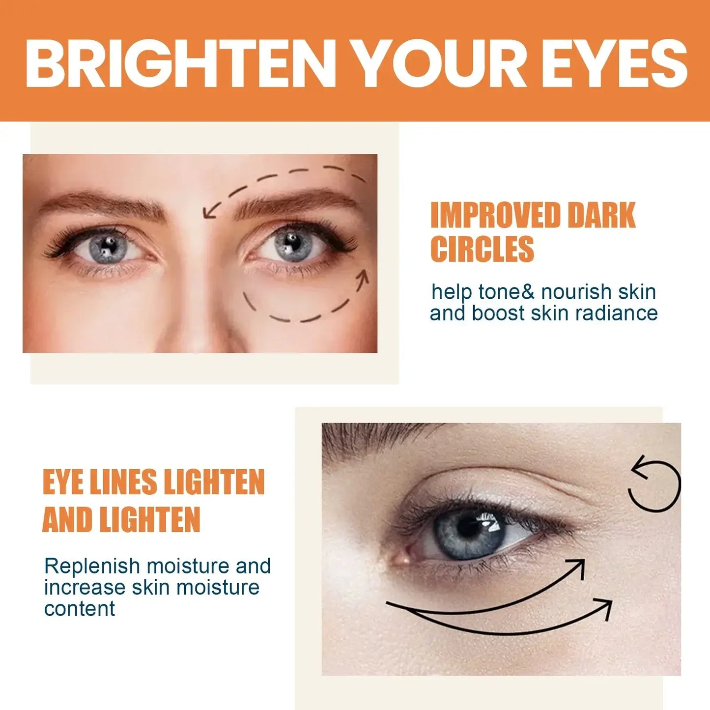 Vitamin C Eye Cream Balm Stick – Brighten & Reduce Puffiness