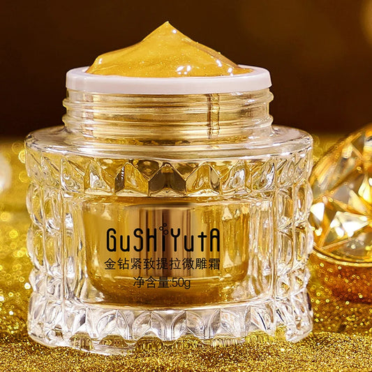 Nature Ginseng Gold Silk Watery Cream, Gold Premium Skin Care, Anti-Aging Moisturizer for Skin, Wrinkle Care with Ginseng Saponins