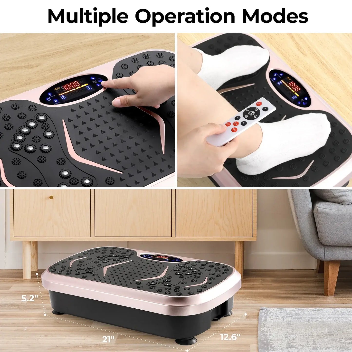 Vibration Plate Machine – Full Body Workout & Lymphatic Drainage