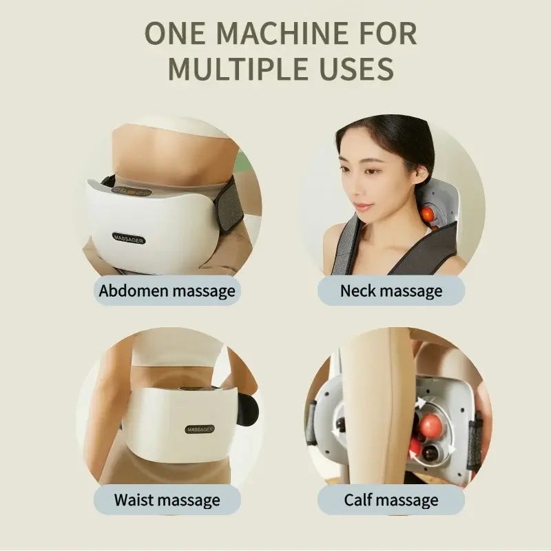 Automatic Abdominal Massager – Bian Stone Belly Rub Tool