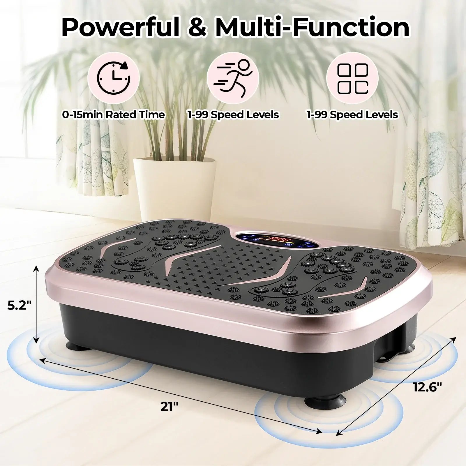 Vibration Plate Machine – Full Body Workout & Lymphatic Drainage