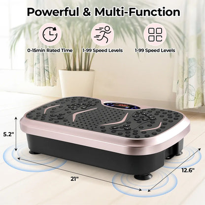 Vibration Plate Machine – Full Body Workout & Lymphatic Drainage