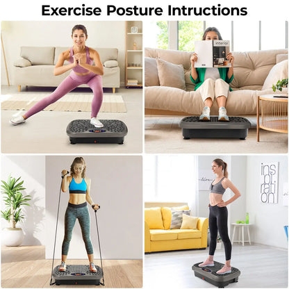 Vibration Plate Machine – Full Body Workout & Lymphatic Drainage