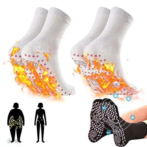 Tourmaline Slimming Health Socks – Comfort & Wellness