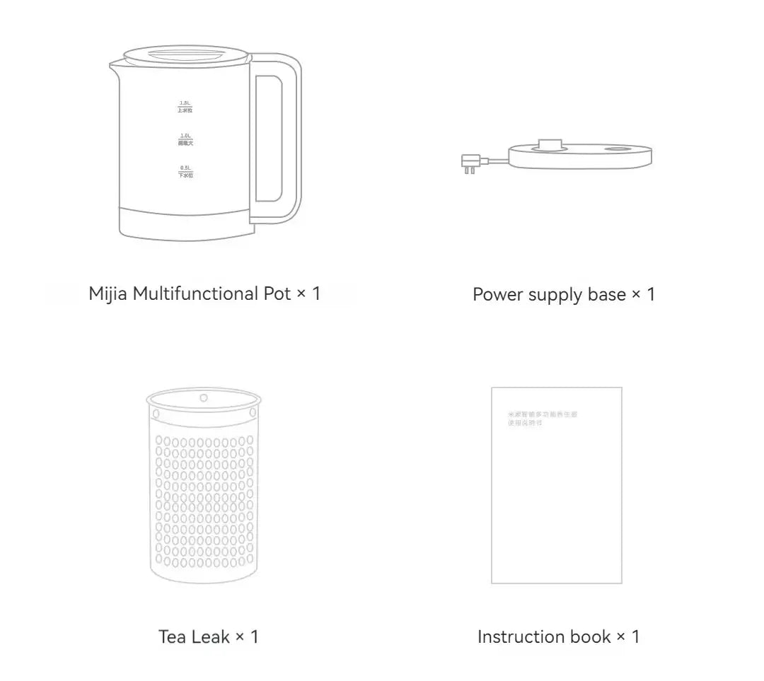 XIAOMI MIJIA Smart Electric Kettle 1.5L – App-Controlled Pot