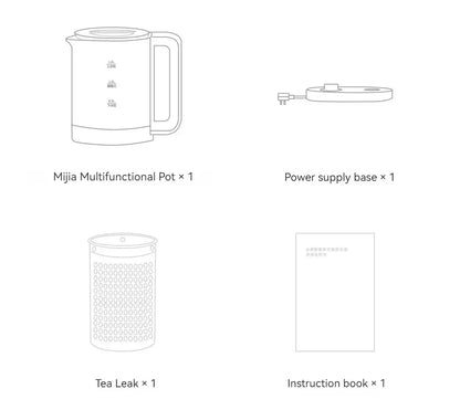 XIAOMI MIJIA Smart Electric Kettle 1.5L – App-Controlled Pot