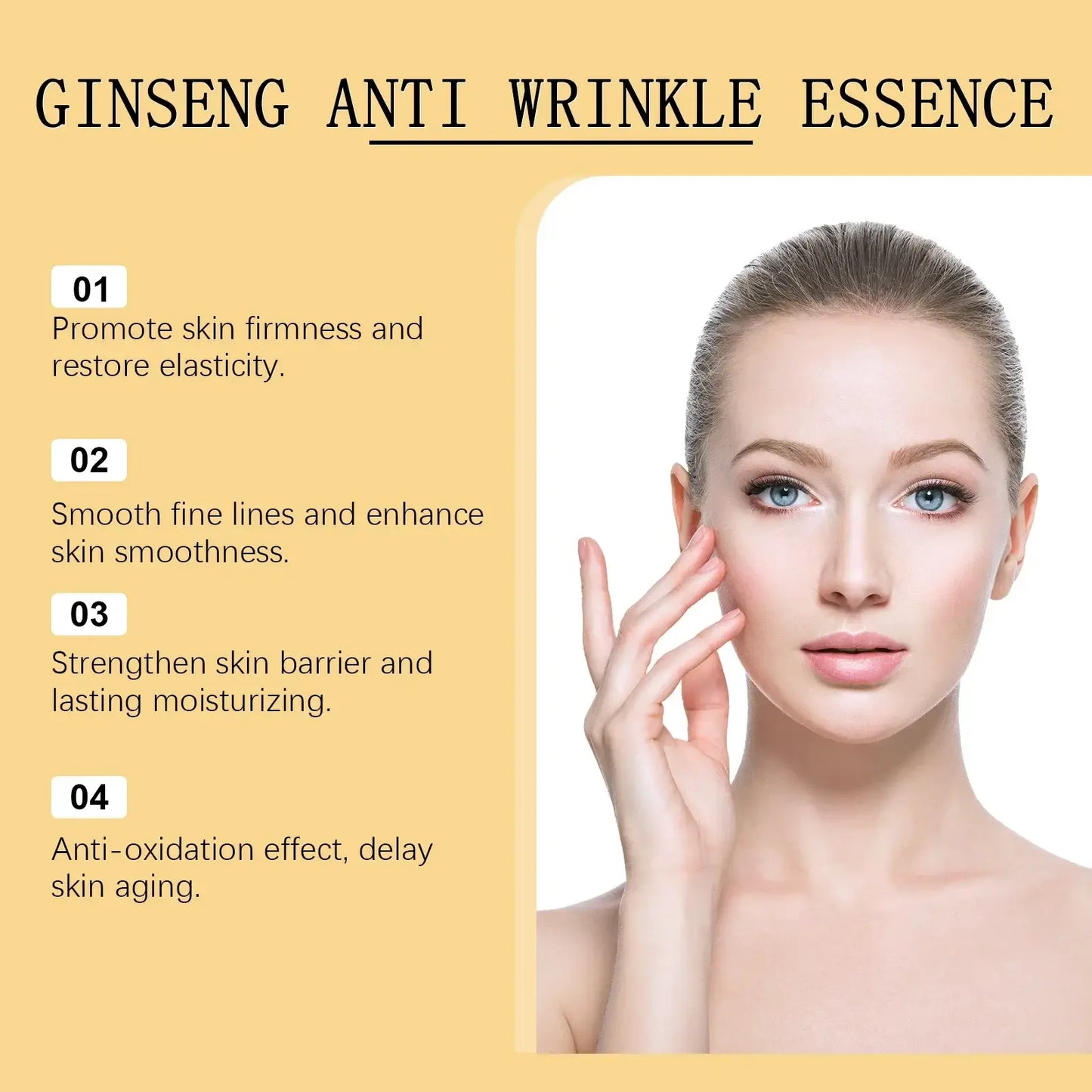 Ginseng Anti-Wrinkle Serum – Firming & Collagen Booster