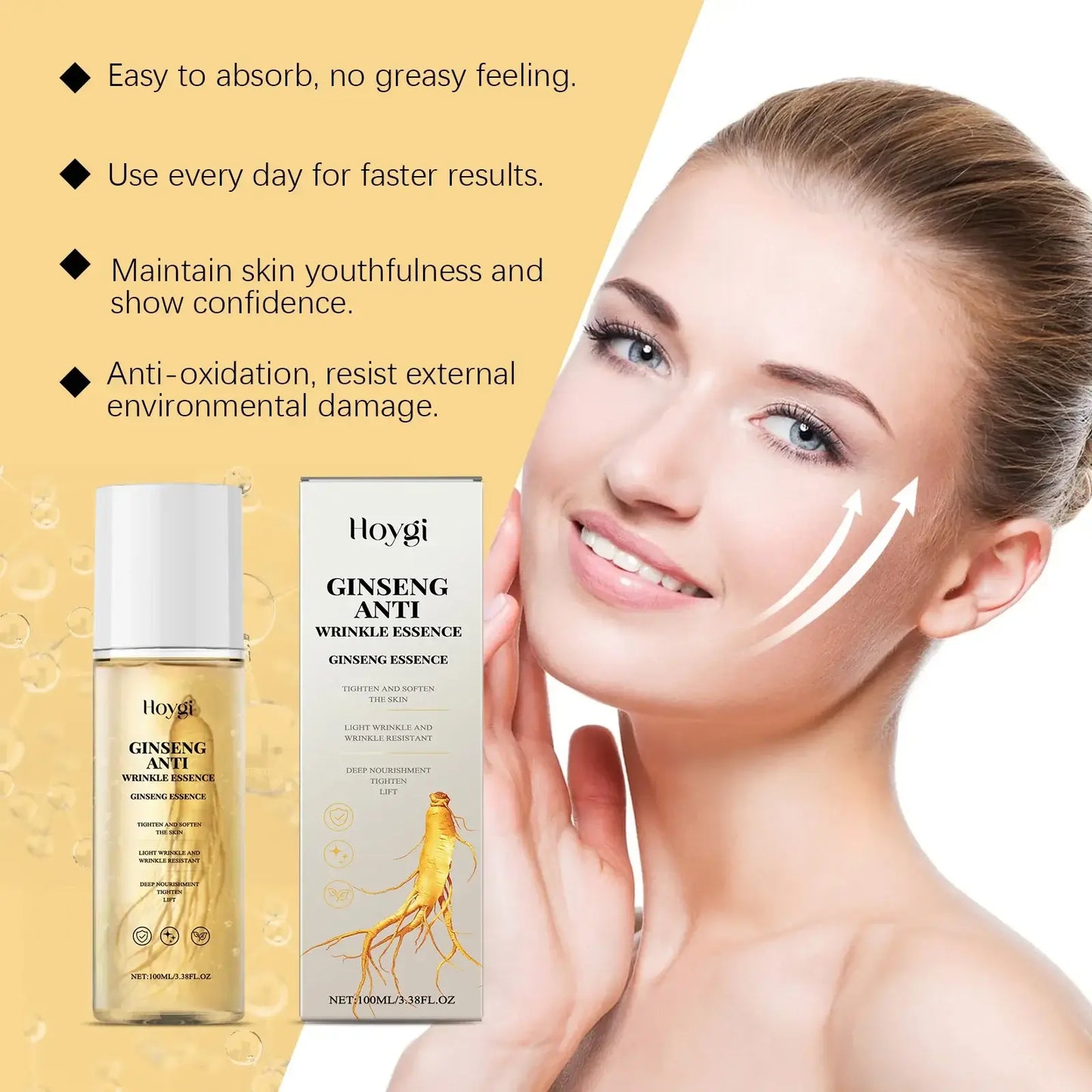 Ginseng Anti-Wrinkle Firming Serum – Skin Tightening Care
