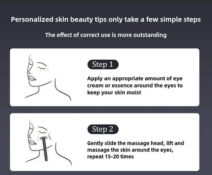 Eye Beauty Device With Long-Lasting Battery – 6-in-1 Multifunctional Eye Massager &amp; Brightening Tool