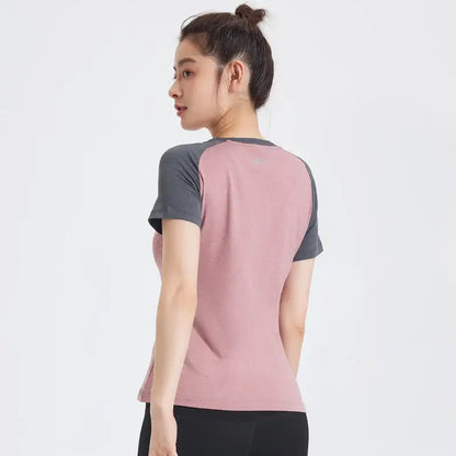 Women's Quick-Dry Yoga Shirt – Lightweight Sport Tee