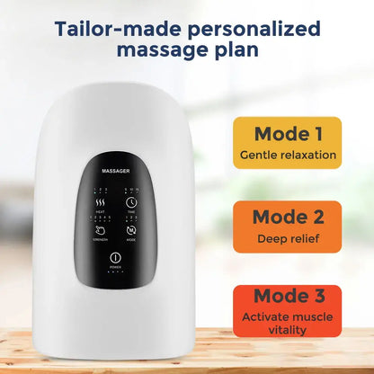 Electric Hand Massager – Heat & Air Compression Therapy