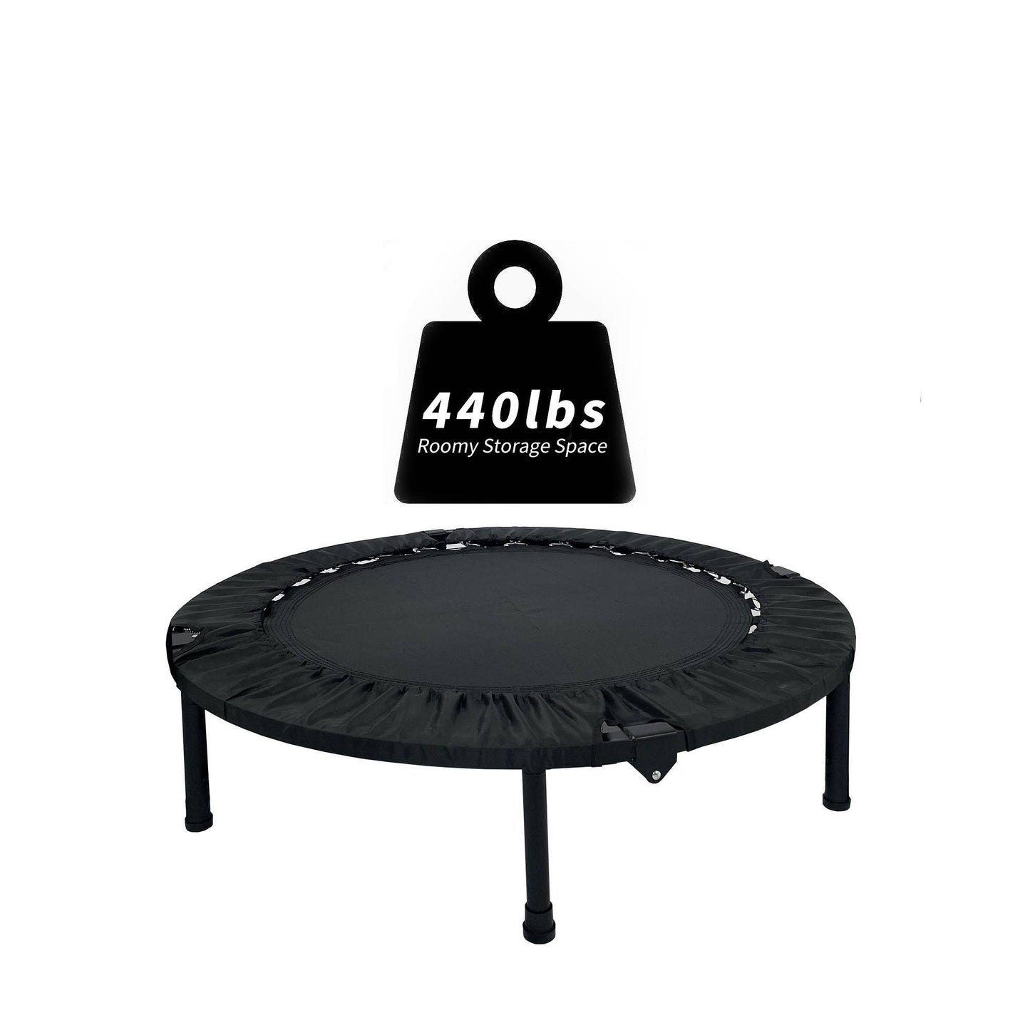 40 Inch Mini Exercise Trampoline For Adults Or Kids