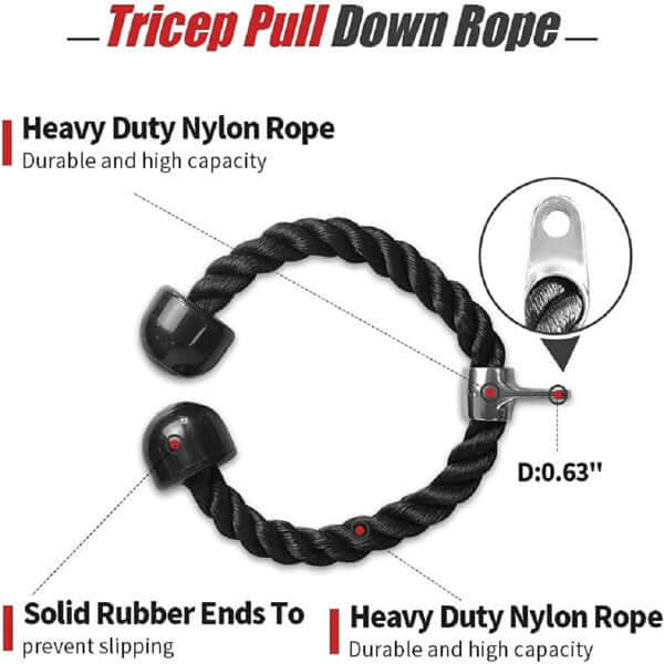 Multi-Functional Fitness Handlebars – Adjustable Pull-Down & Squat Rack