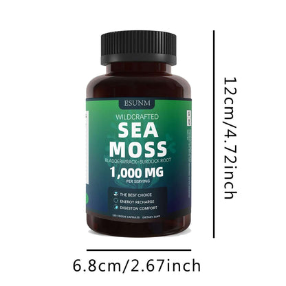 Seaweed Compound Vitamin Capsules – 120 Natural Wellness Supplements