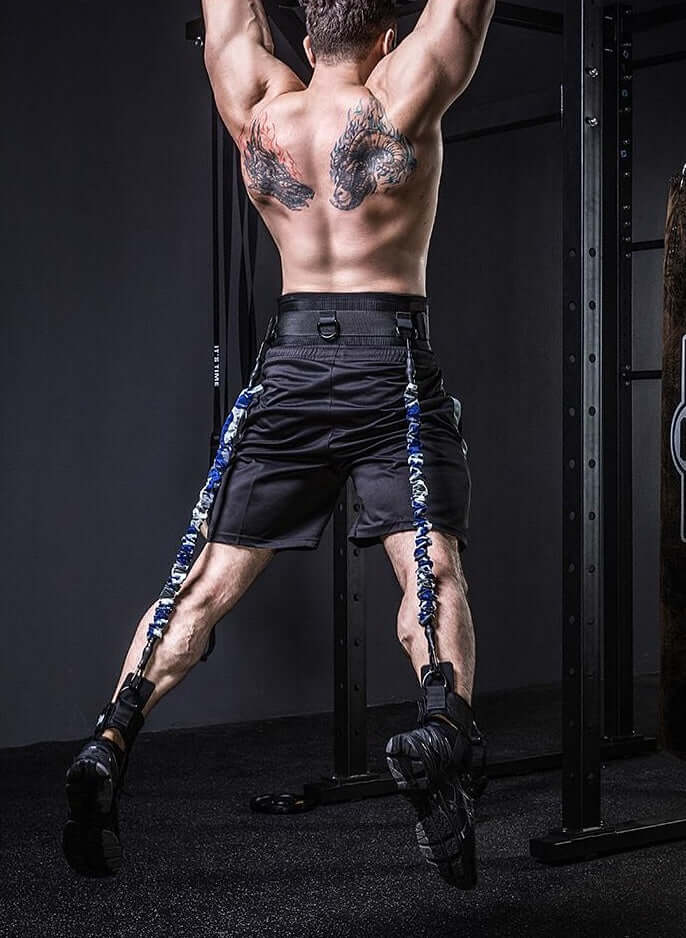Vertical Trainer Leg Strength Bands – Basketball & Volleyball Gear