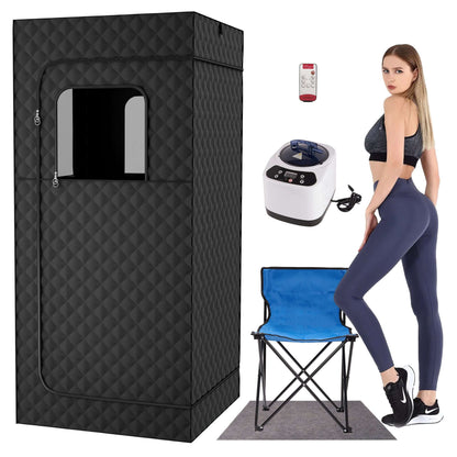 Portable Sauna Room – Home Steam Spa with Remote Control & Fast Heating
