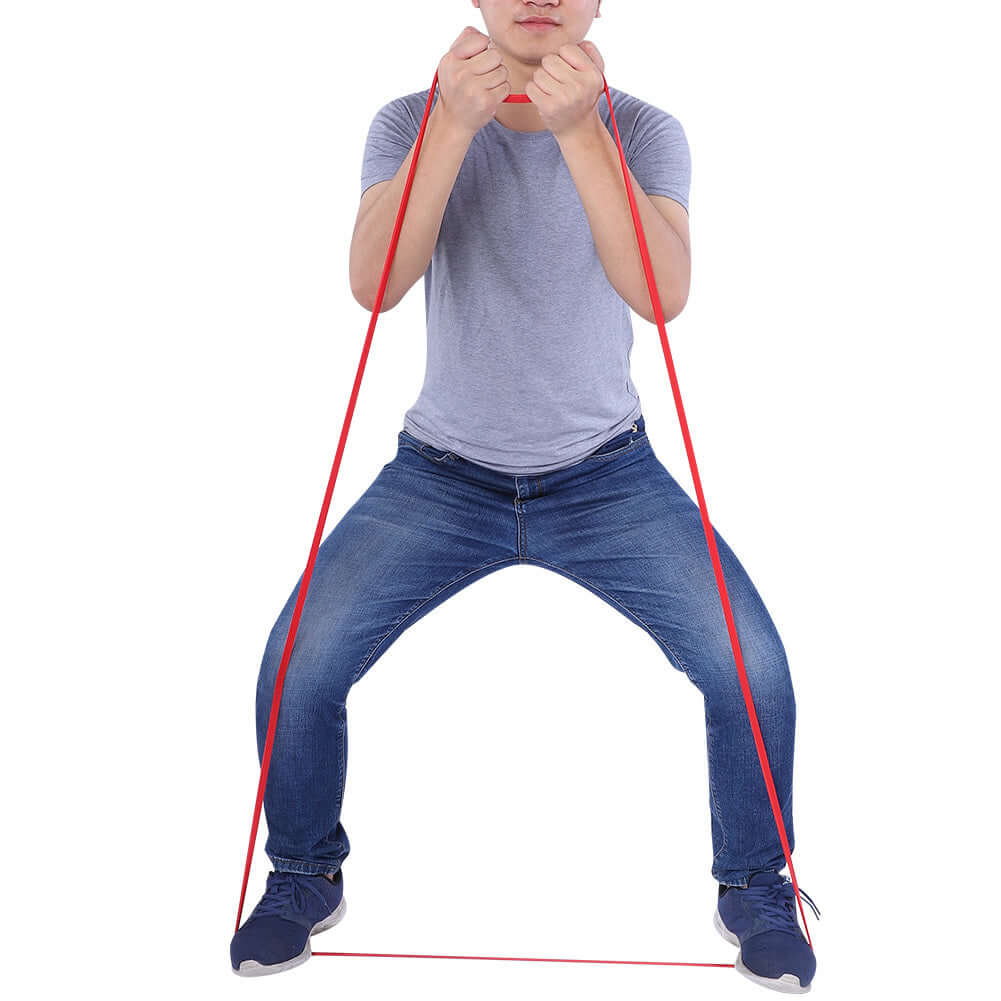 4pcs Yoga Resistance Loop Bands – Latex Fitness Training Set