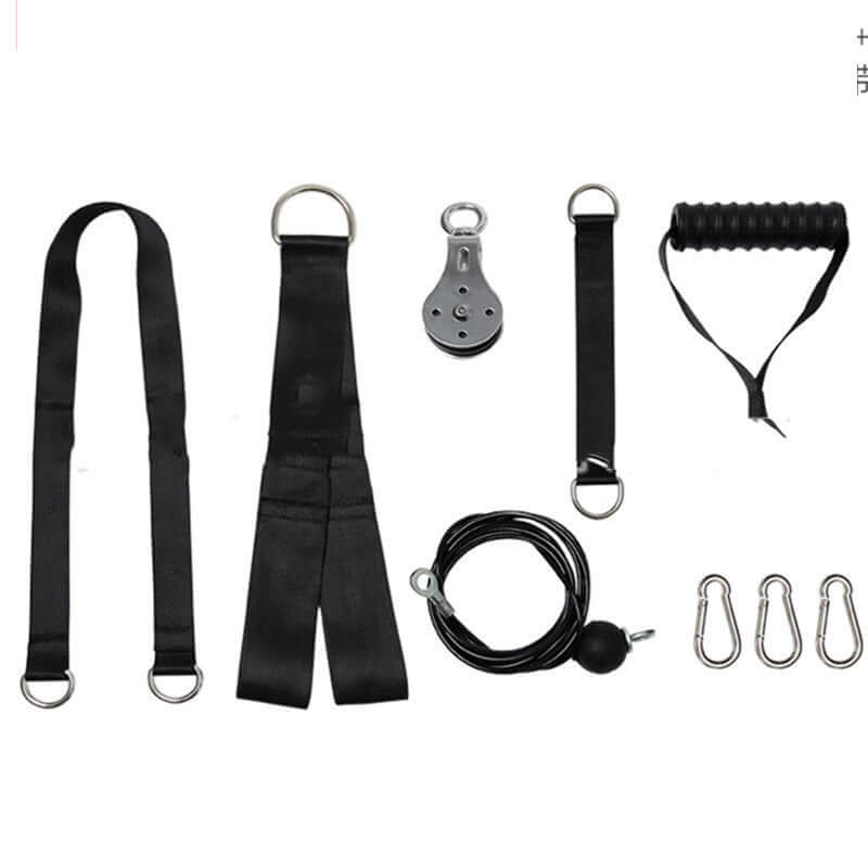 Home Fitness Rally – Adjustable Cable Pulley Strength Trainer