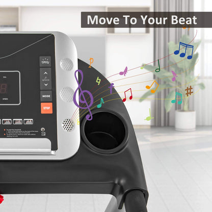 Folding Treadmill – 1.5HP Electric Running & Walking Machine