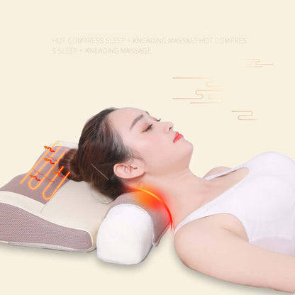 Electric Neck & Shoulder Massager Pillow with Heat