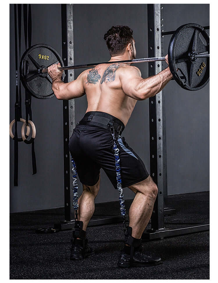 Vertical Trainer Leg Strength Bands – Basketball & Volleyball Gear