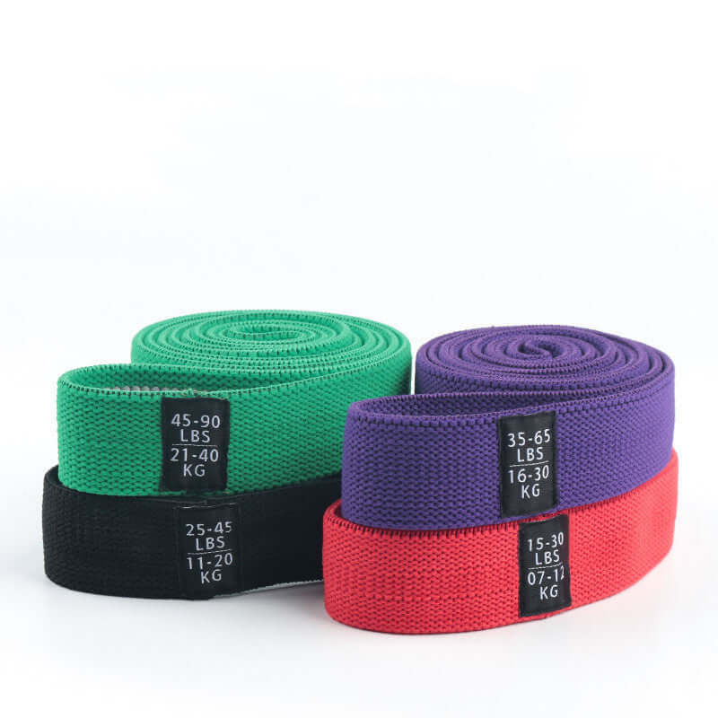 Long Fabric Resistance Bands Set – Pull-Up Assist & Workout