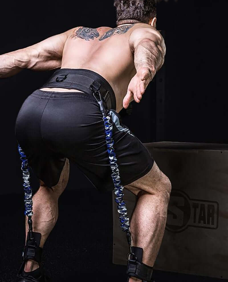 Vertical Trainer Leg Strength Bands – Basketball & Volleyball Gear