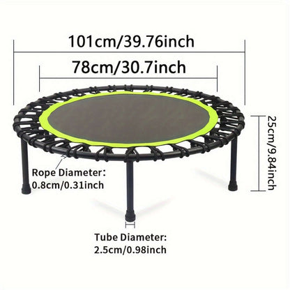 661 LBS Fitness Trampoline – 40" Mini Exercise Rebounder