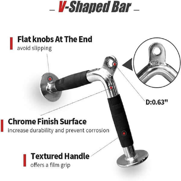 Multi-Functional Fitness Handlebars – Adjustable Pull-Down & Squat Rack